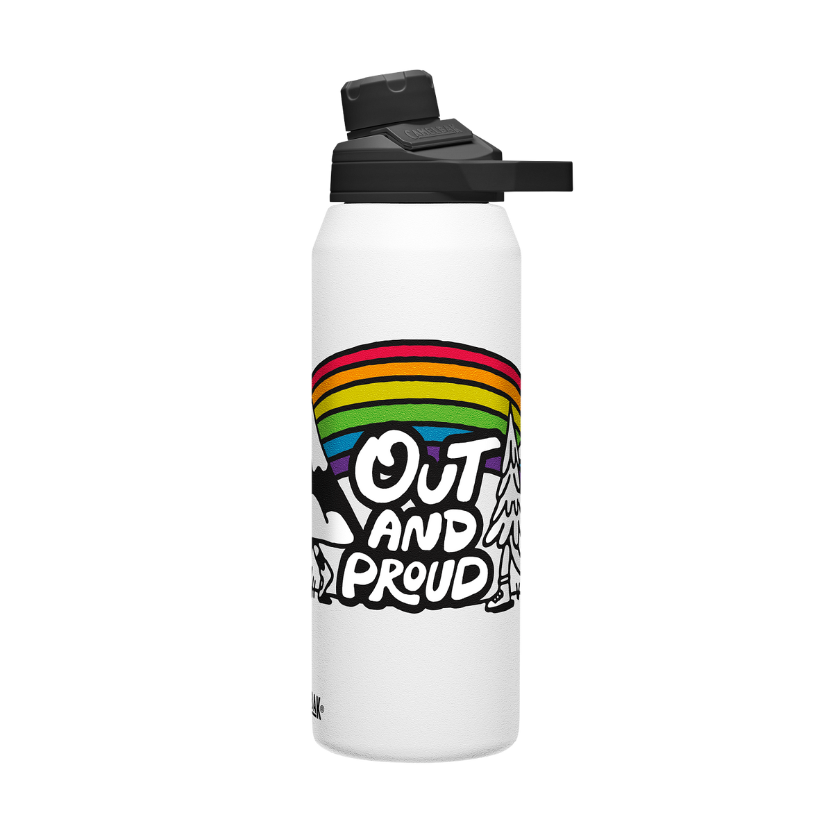 chute-mag-32-oz-water-bottle-insulated-stainless-steel-plus-cleanup-kit-pride-collection-limited-edition-w6 xhvxlhasbo